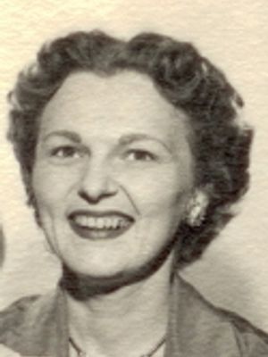 Photo of Marjorie “Marge” M. Fischer, nee Jaros